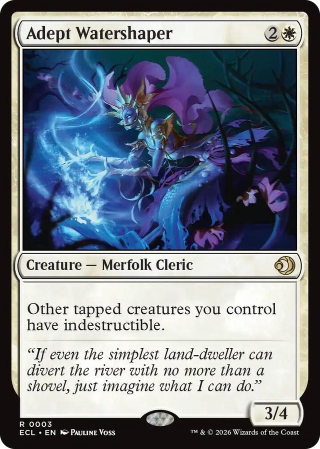 0003 Adept Watershaper R Lorwyn Eclipsed