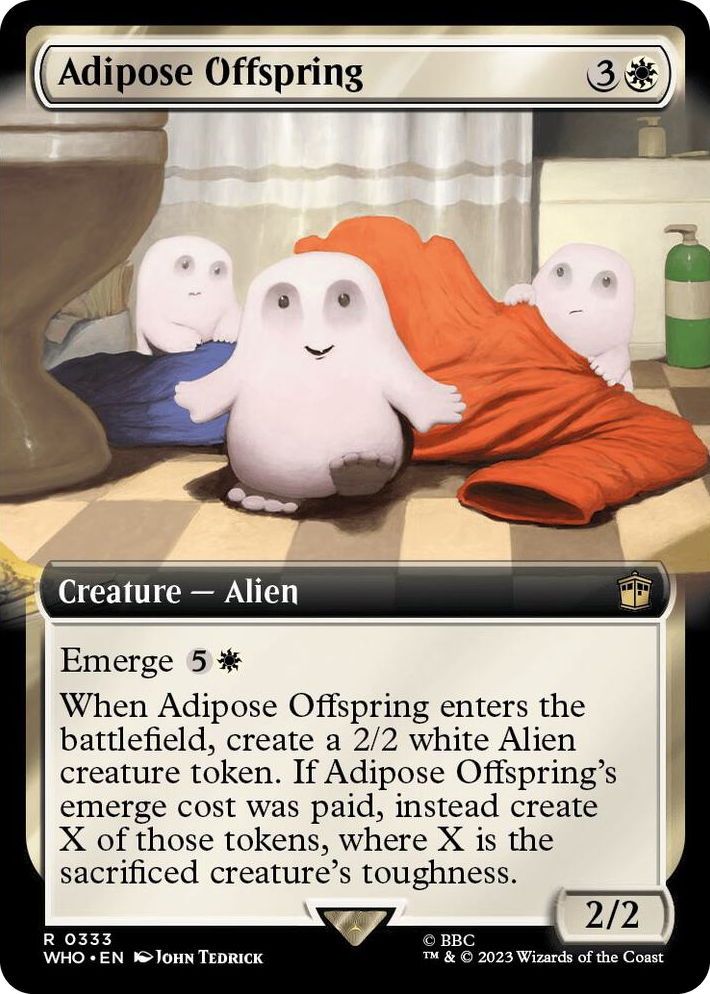 0333 Adipose Offspring (Extended Art) R Universes Beyond: Doctor Who