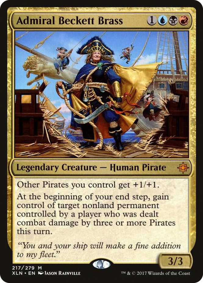 0217 Admiral Beckett Brass M Ixalan