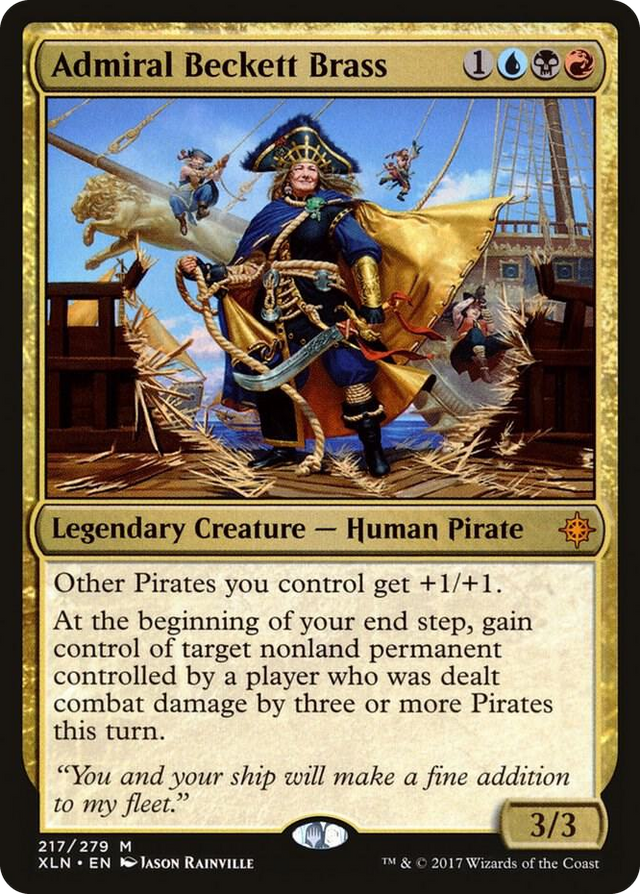 0217 Admiral Beckett Brass M Ixalan