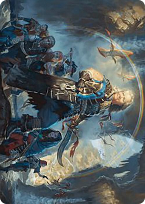 0069 Admiral Brass, Unsinkable Art Card S Art Series: The Lost Caverns of Ixalan
