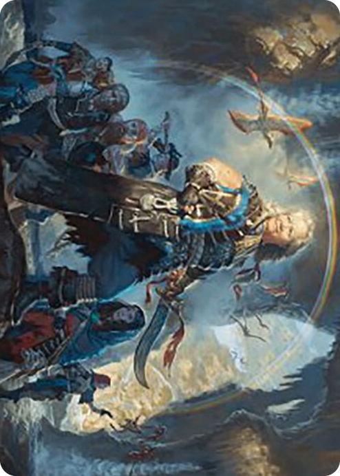 0069 Admiral Brass, Unsinkable Art Card S Art Series: The Lost Caverns of Ixalan