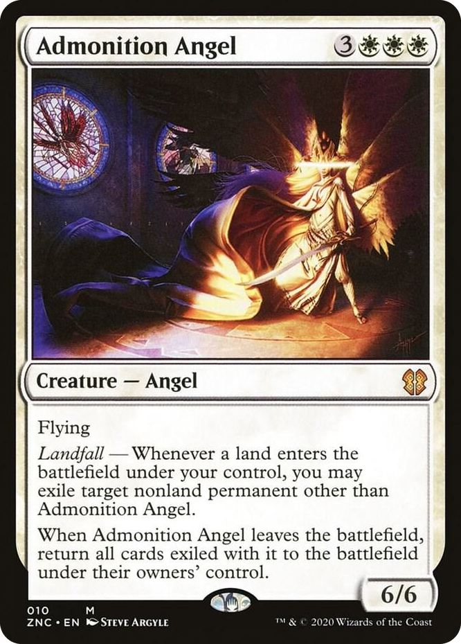 0010 Admonition Angel M Commander: Zendikar Rising