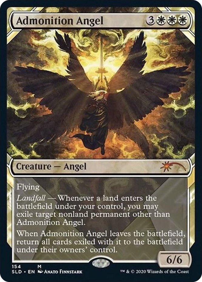 0154 Admonition Angel M Secret Lair Drop Series