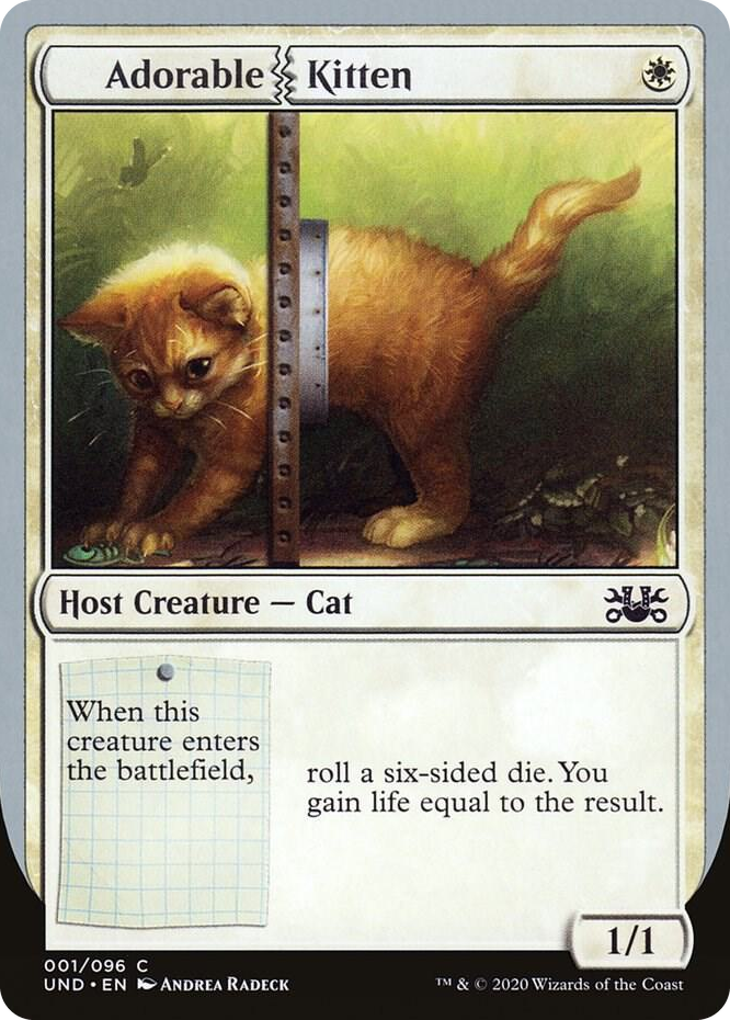 0001 Adorable Kitten C Unsanctioned