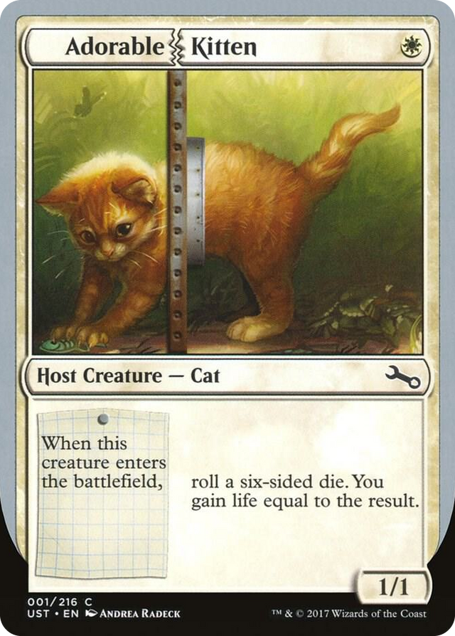 0001 Adorable Kitten C Unstable
