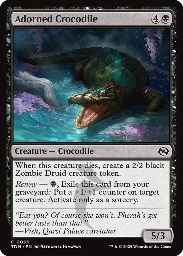 0069 Adorned Crocodile C Dragonstorm