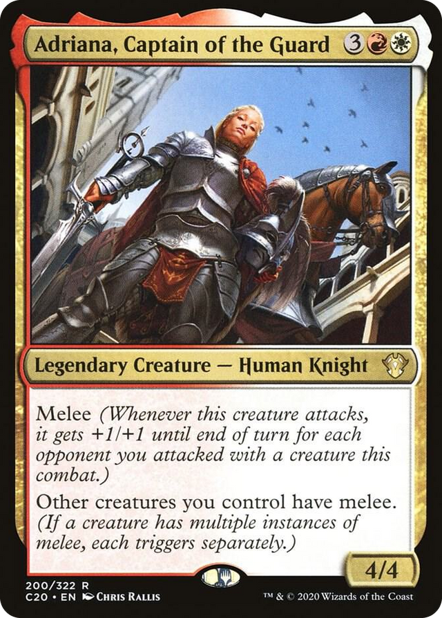 0200 Adriana, Captain of the Guard R Commander 2020