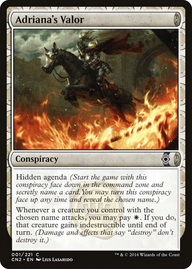 0001 Adriana's Valor C Conspiracy: Take the Crown