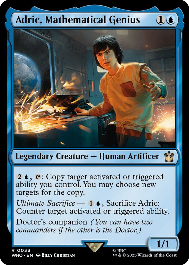 0033 Adric, Mathematical Genius R Universes Beyond: Doctor Who