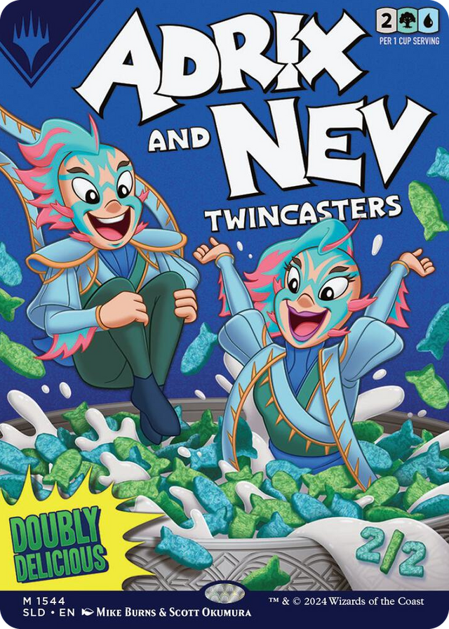 1544 Adrix and Nev, Twincasters M Secret Lair Drop Series