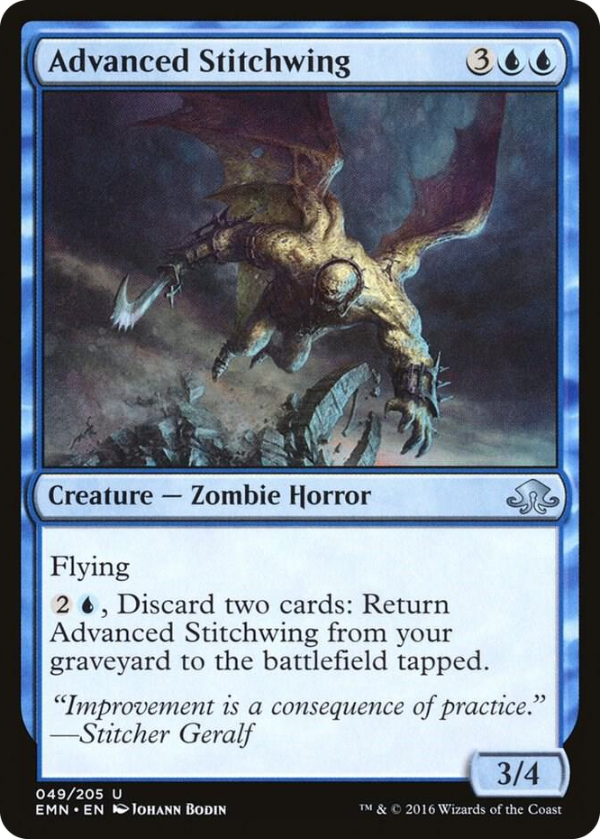 Advanced Stitchwing #49 U - Eldritch Moon Pokemon card