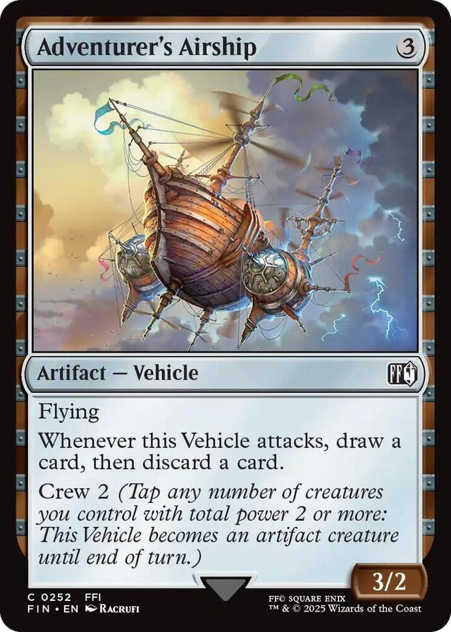 0252 Adventurer's Airship C FINAL FANTASY