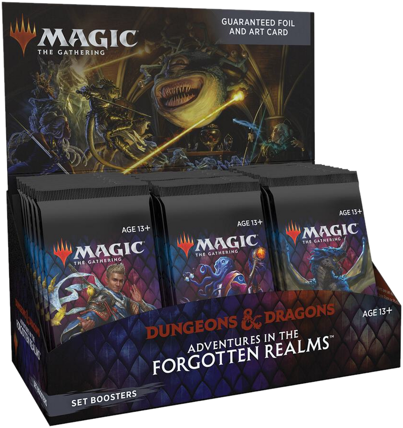 Adventures in the Forgotten Realms - Set Booster Display - Adventures in the Forgotten Realms sealed product
