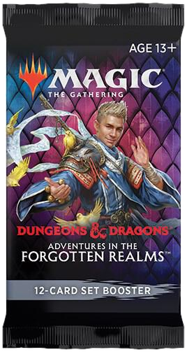 Adventures in the Forgotten Realms - Set Booster Pack - Adventures in the Forgotten Realms sealed product