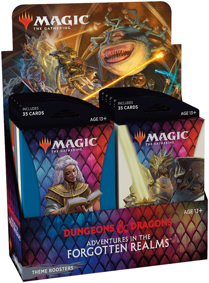 Adventures in the Forgotten Realms - Theme Booster Display Box - Adventures in the Forgotten Realms sealed product