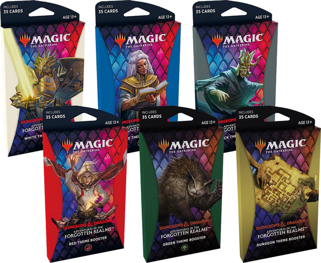 Adventures in the Forgotten Realms - Theme Booster [Set of 6]