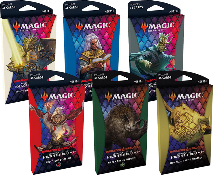 Adventures in the Forgotten Realms - Theme Booster [Set of 6]