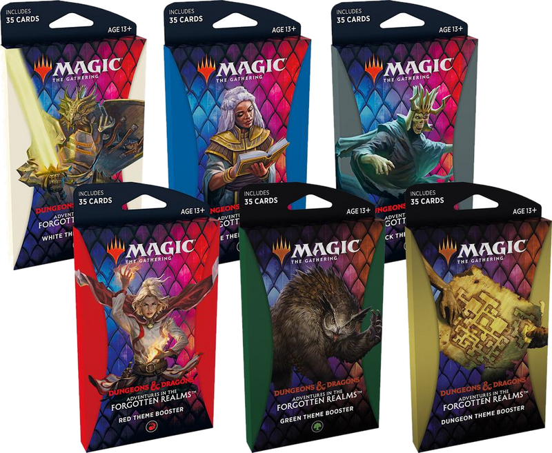 Adventures in the Forgotten Realms - Theme Booster [Set of 6] - Adventures in the Forgotten Realms sealed product