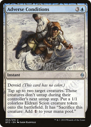 0054 Adverse Conditions U Battle for Zendikar