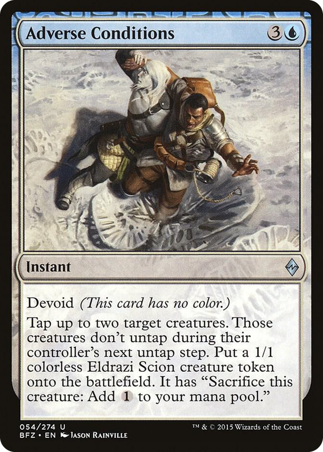Adverse Conditions #54 U - Battle for Zendikar Pokemon card