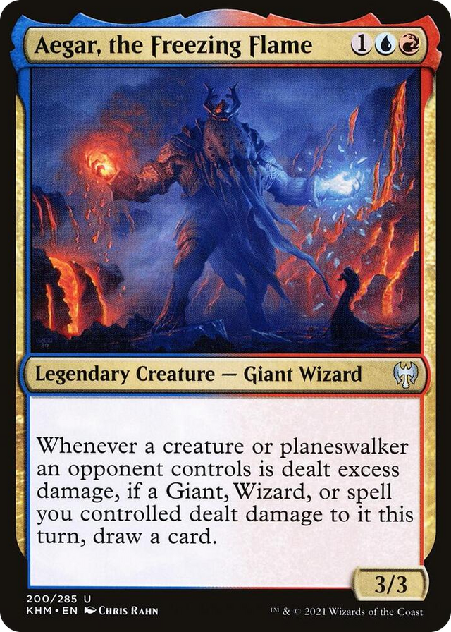 0200 Aegar, the Freezing Flame U Kaldheim