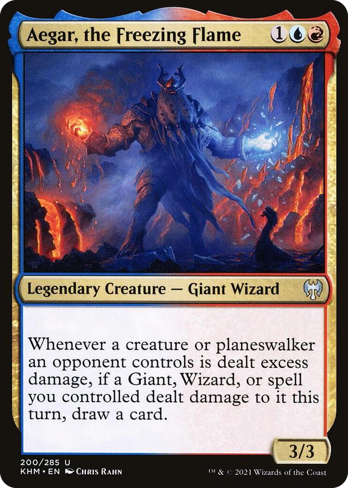 0200 Aegar, the Freezing Flame U Kaldheim
