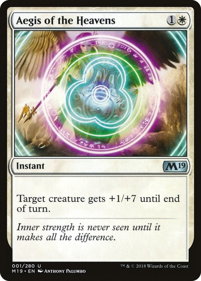 0001 Aegis of the Heavens U Core Set 2019