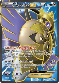 0065a Aegislash EX - 65a/119 Promo Alternate Art Promos