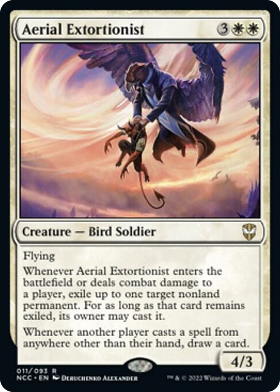 0011 Aerial Extortionist R Commander: Streets of New Capenna