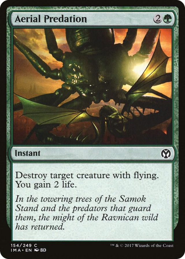 0154 Aerial Predation C Iconic Masters
