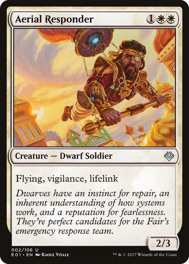 0002 Aerial Responder U Archenemy: Nicol Bolas