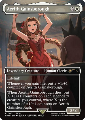 0001 Aerith Gainsborough P Pro Tour Promos