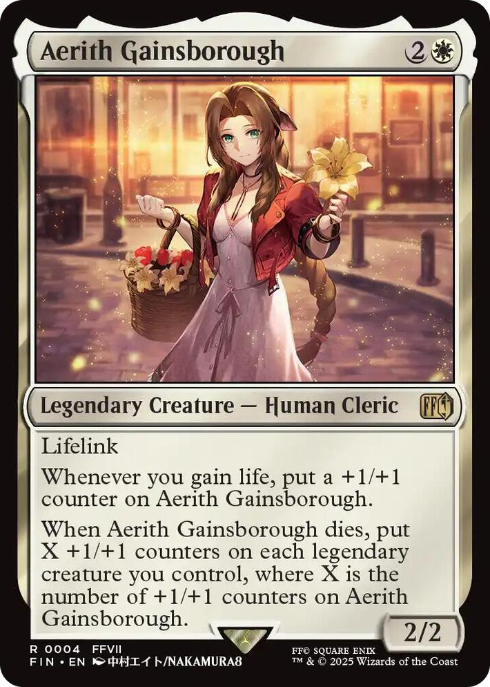 0004 Aerith Gainsborough R FINAL FANTASY