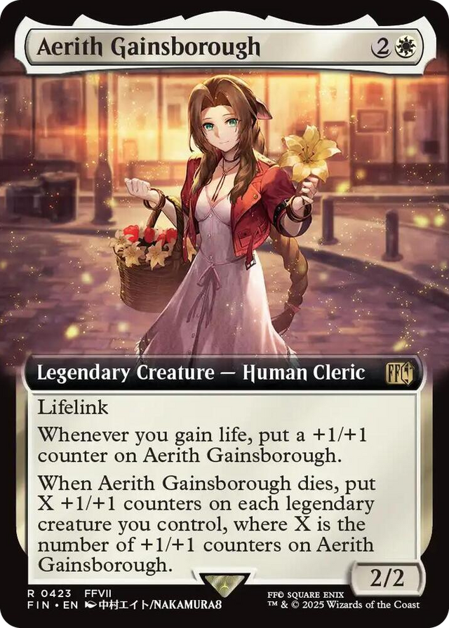 0423 Aerith Gainsborough (Extended Art) R FINAL FANTASY