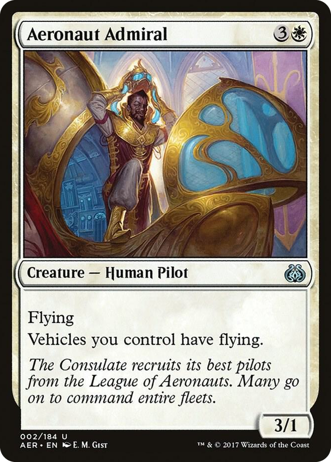 Aeronaut Admiral #2 U - Aether Revolt Pokemon card