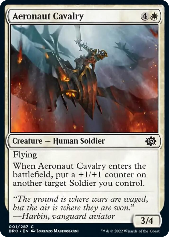 0001 Aeronaut Cavalry C The Brothers' War