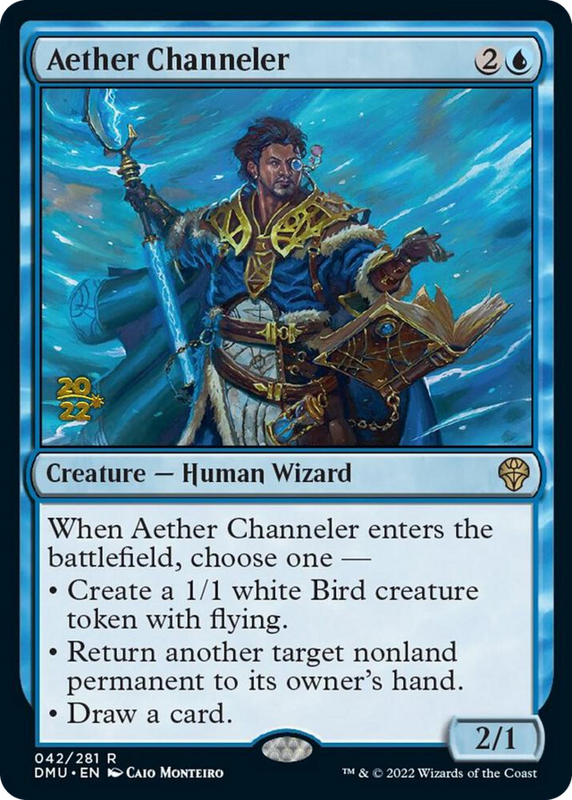 0042 Aether Channeler R Prerelease Cards