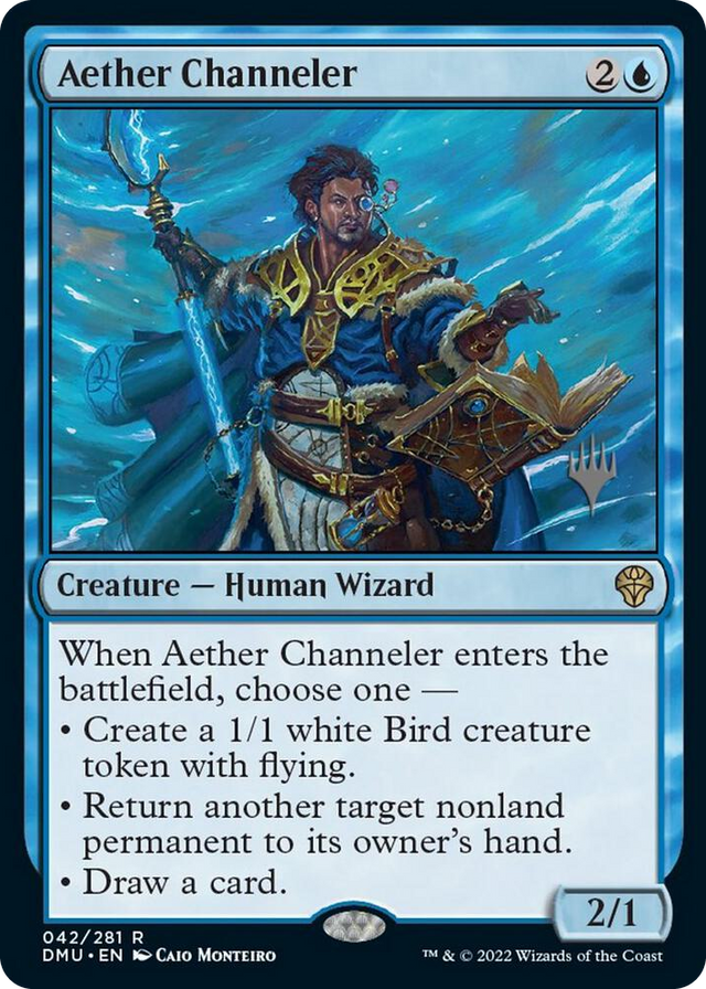 0042 Aether Channeler R Promo Pack: Dominaria United