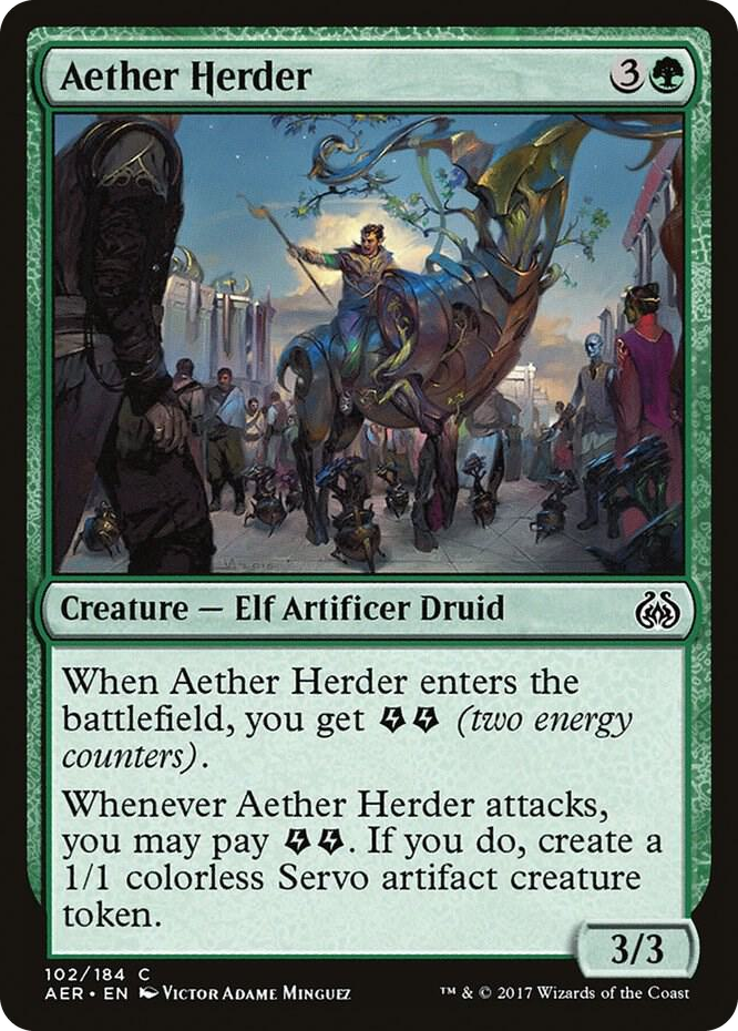 Aether Herder #102 C - Aether Revolt Pokemon card