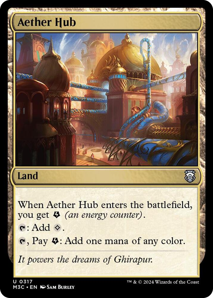 0317 Aether Hub U Commander: Modern Horizons 3