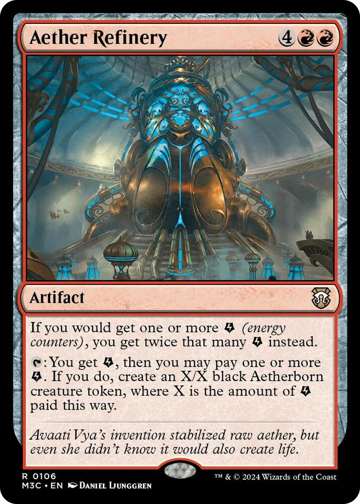 0106 Aether Refinery R Commander: Modern Horizons 3