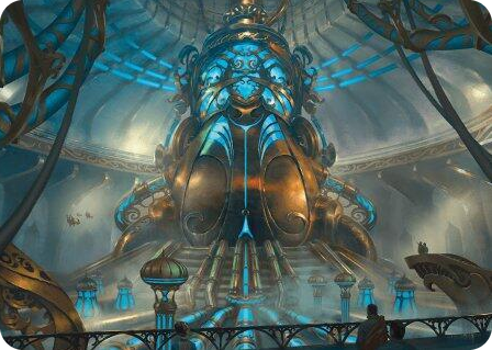 0030 Aether Refinery Art Card S Art Series: Modern Horizons 3