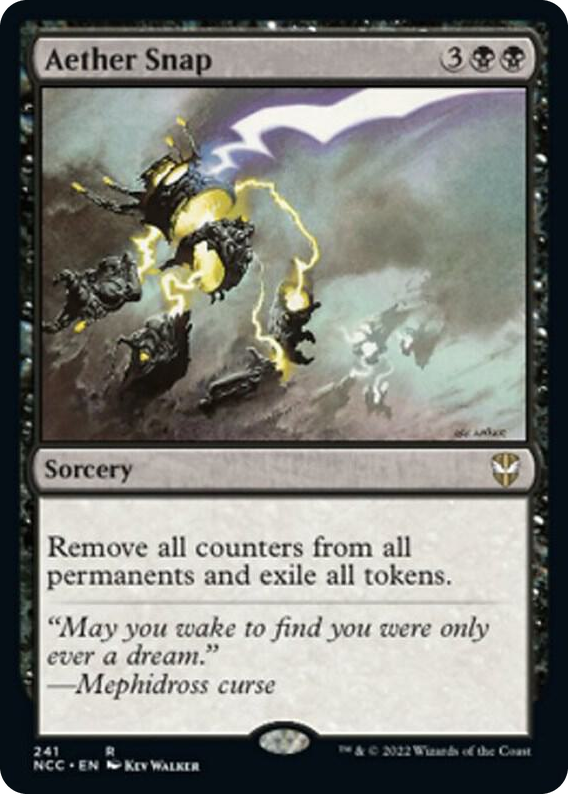 0241 Aether Snap R Commander: Streets of New Capenna