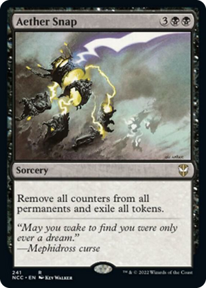 0241 Aether Snap R Commander: Streets of New Capenna