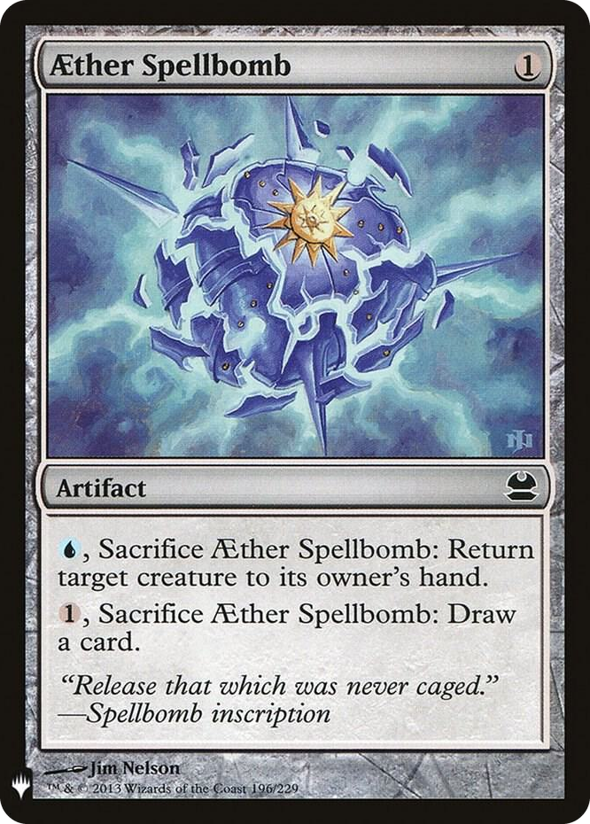 Aether Spellbomb #196 C - The List Reprints Pokemon card