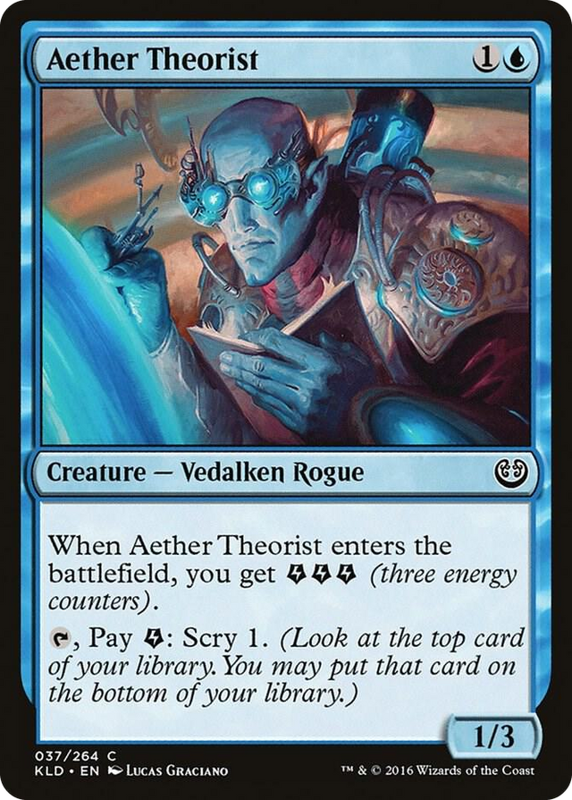 0037 Aether Theorist C Kaladesh