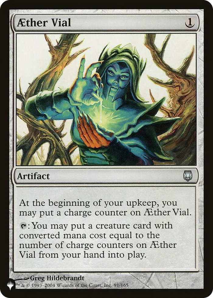 0091 Aether Vial U The List Reprints