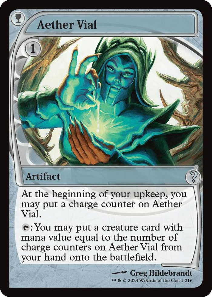 Aether Vial (Future Sight) #216 U - Mystery Booster 2 Pokemon card