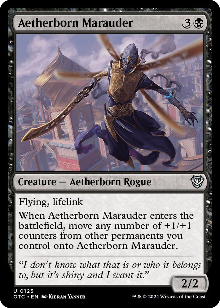 0125 Aetherborn Marauder U Commander: Outlaws of Thunder Junction